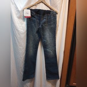 NWT Maternity Jeans Skinny Bootcut Stretch waist